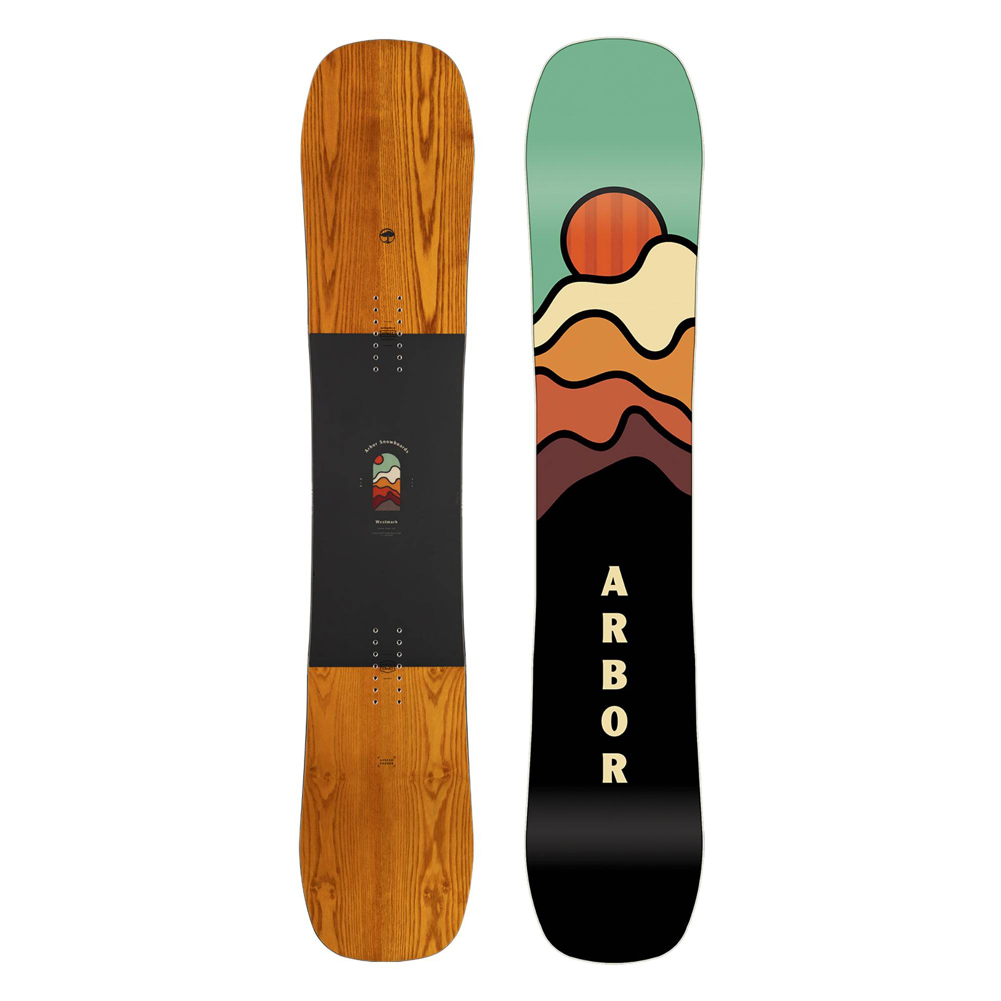 Arbor Westmark Frank April Rocker Snowboard 2024 - M I L O S P O R T