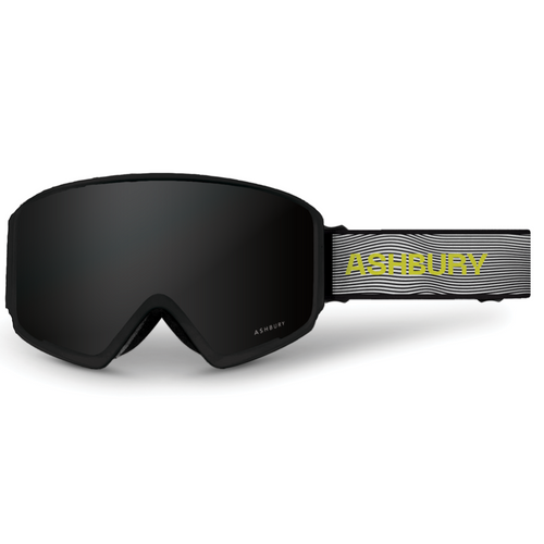 Ashbury Arrow Thruster Snow Goggle in a Dark Smoke Lens with a Yellow Bonus Lens 2023