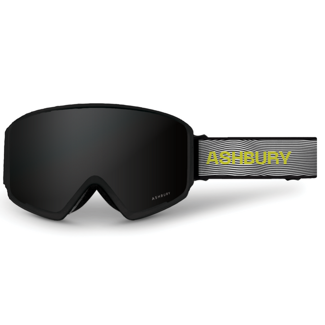 Ashbury Arrow Thruster Snow Goggle in a Dark Smoke Lens with a Yellow Bonus Lens 2023 - M I L O S P O R T