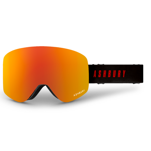 Ashbury Hornet Sparrow Snow Goggle in a Red Mirror Lens with a Yellow Bonus Lens 2023 - M I L O S P O R T