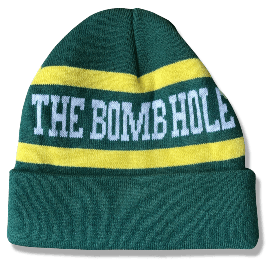 The Bomb Hole Green Franchise Beanie - M I L O S P O R T