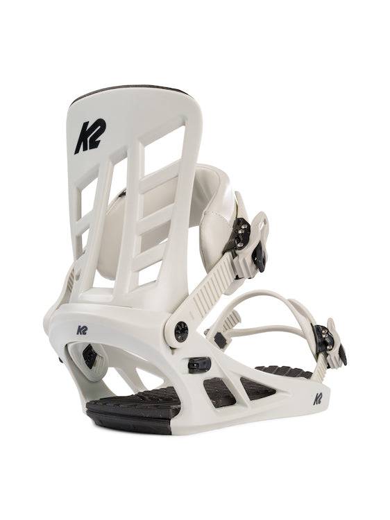 K2 Indy Snowboard Binding in Light Grey 2023 - M I L O S P O R T