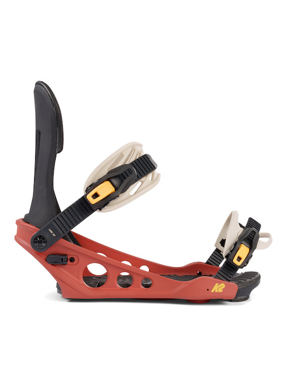 K2 Line Up Snowboard Binding in Undercover Black 2023 - M I L O S P O R T