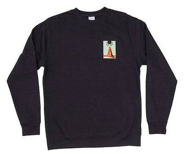 2022 Autumn Babylon Crewneck Sweatshirt in Navy