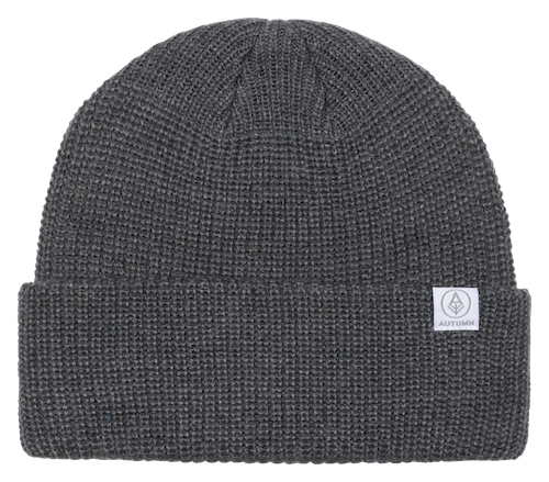 Autumn Babylon Sustainable Beanie In Charcoal - M I L O S P O R T