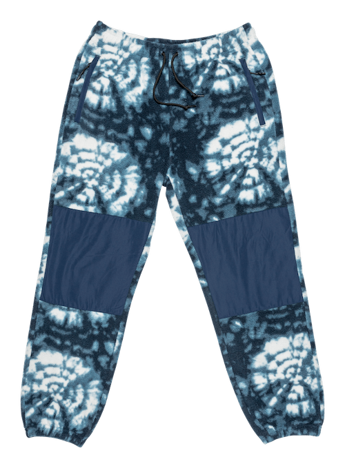 Autumn Bask Fleece Pants In Shibori Tie Dye - M I L O S P O R T