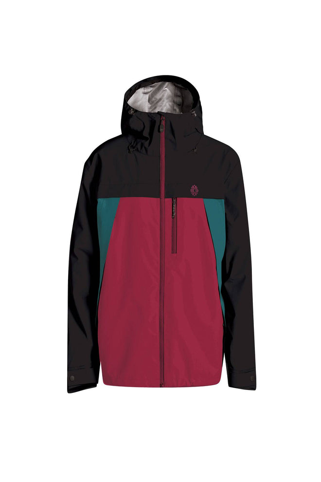 Airblaster Beast 3L Jacket in Black Spruce and Plum 2023