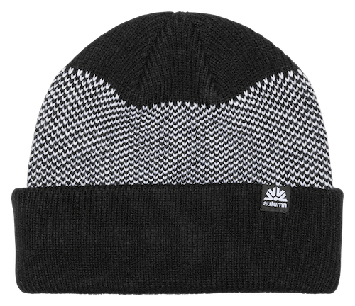 Autumn Birdseye Beanie In Black - M I L O S P O R T