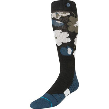 Stance Fields Snow Sock in Black 2023