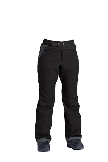 2022 Airblaster Boyfriend Womens Snow Pant in Insulated Black