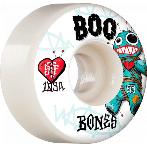 Bones Boo Voodoo V4 Wide Street Tech Skate Wheels - M I L O S P O R T