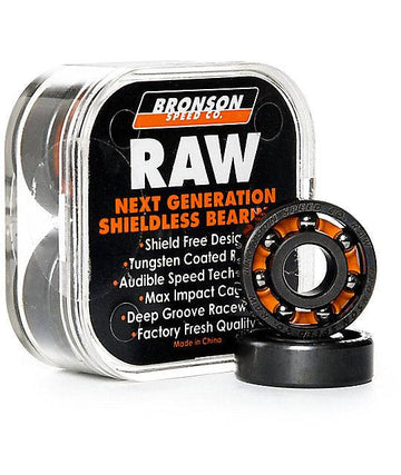 Bronson Speed Co Raw Skate Bearings