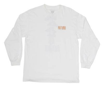 2022 Autumn Caps Long Sleeve Tee in White