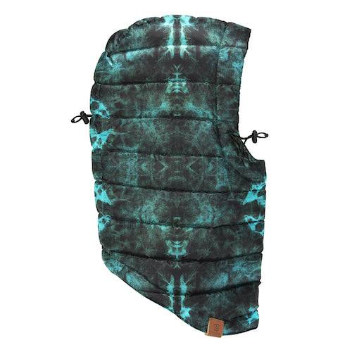 2022 Coal The Hillcrest Hood Facemask in Turquoise Tie Dye - M I L O S P O R T