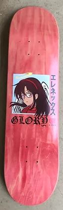 Elenex Glory Girl Graphic Skateboard Deck in 8.25'' Assorted Stains - M I L O S P O R T