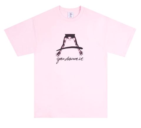 Alltimers Arms Out Tee in Pink