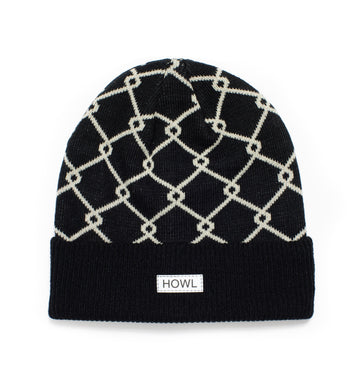 2022 Howl Chainlink Beanie in Black