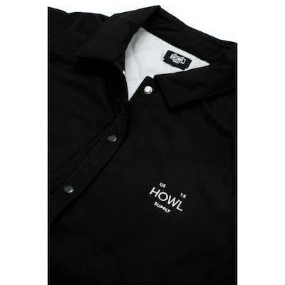 2022 Howl Premium Coaches Jacket in Black - M I L O S P O R T