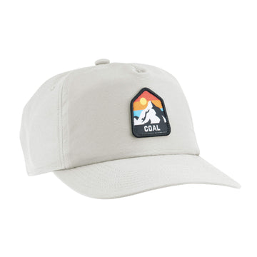 Coal The One Peak Cap in Light Grey