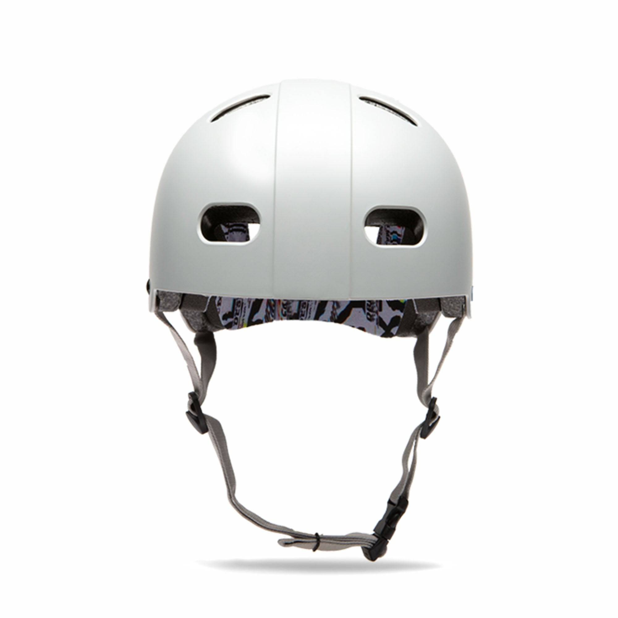 Destroyer DH1 EPS Certified Skate Helmet in Grey Dystipia - M I L O S P O R T