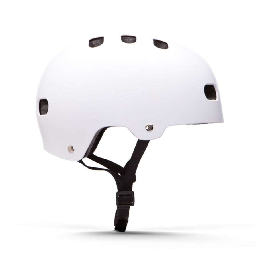 Destroyer DH1 EPS Certified Skate Helmet in White Spectrum
