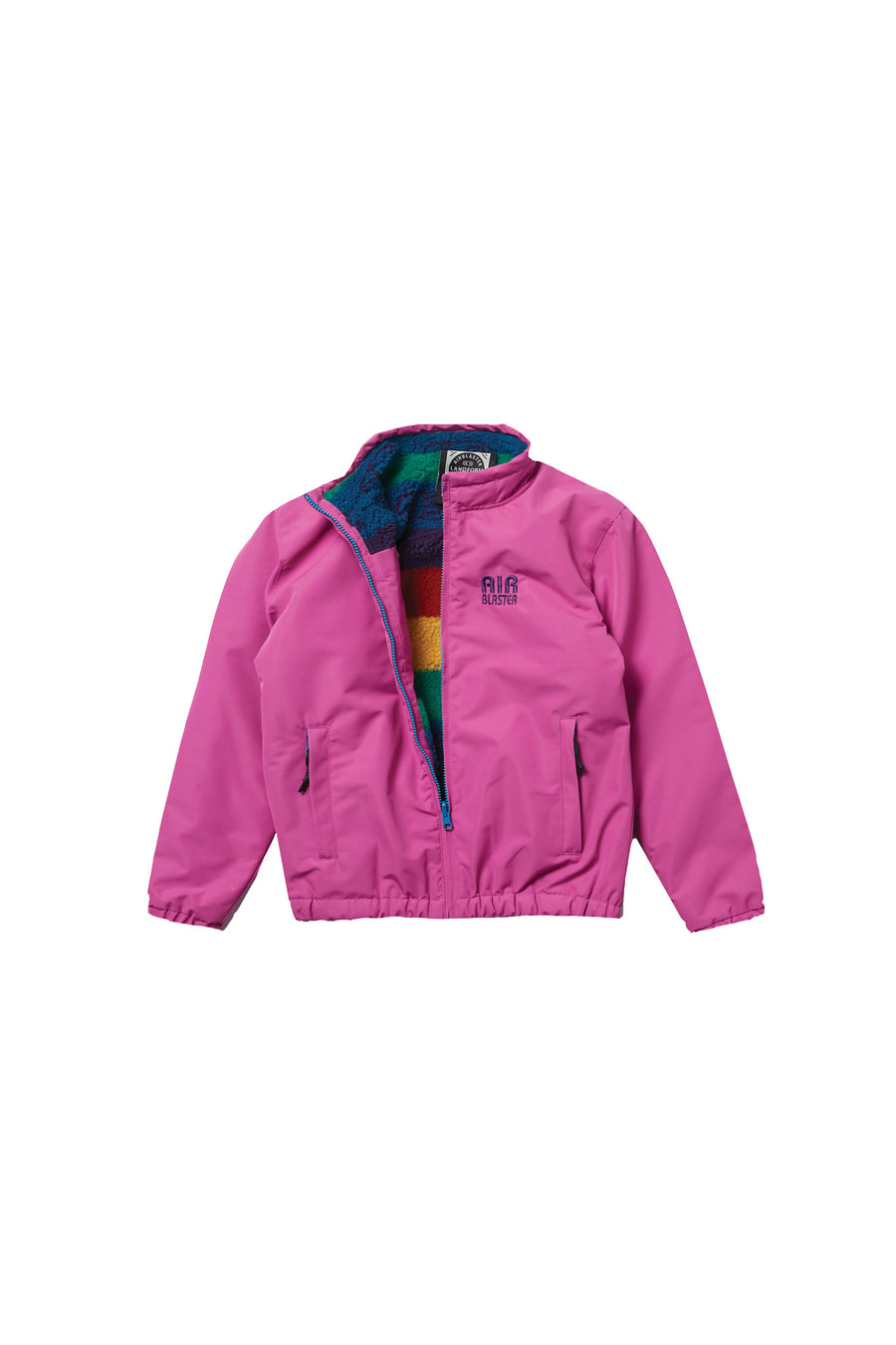 Airblaster Youth Double Puffling Jacket in Rainbow Stripe 2023