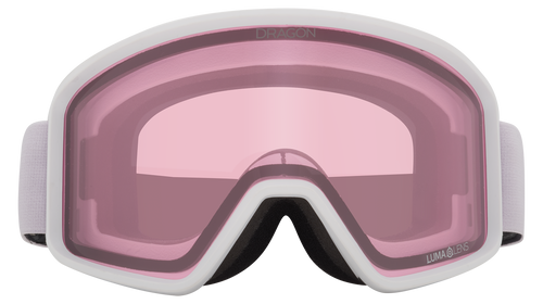 Dragon DXT Snow Goggle in the Lilac Lite Frames with a Lumalens Rose Lens 2023