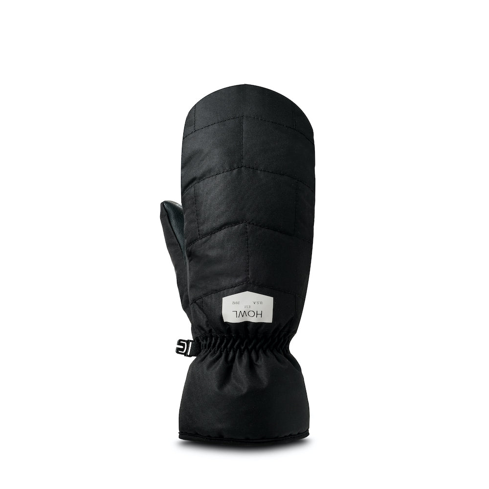 Howl Daily Mitt in Black (3M Reflective) 2023 - M I L O S P O R T