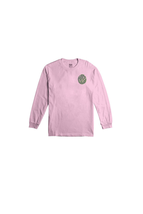 Airblaster Easy Style Long Sleeve T Shirt in Soft Pink 2023