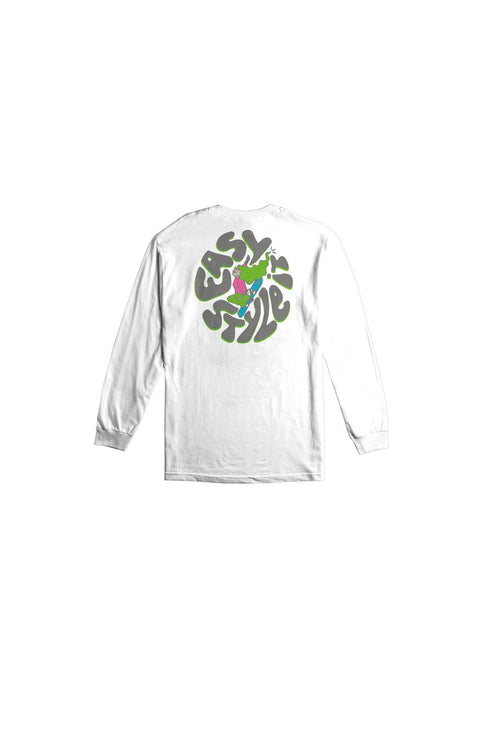 Airblaster Easy Style Long Sleeve T Shirt in White 2023 - M I L O S P O R T