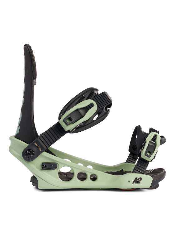K2 Meridian Womens Snowboard Binding in Sage 2023 - M I L O S P O R T