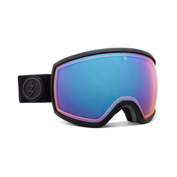 2022 Electric EG2-T Snow Goggle in Matte Black With a Blue Chrome Lens and a Light Green Bonus Lens
