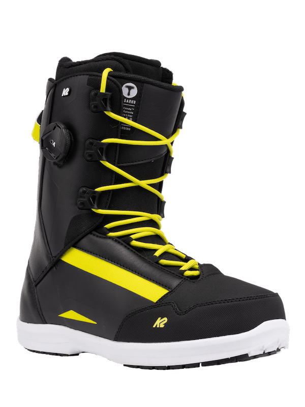 2022 K2 Darko Snowboard Boot in Torment (Black and Yellow) - M I L O S P O R T