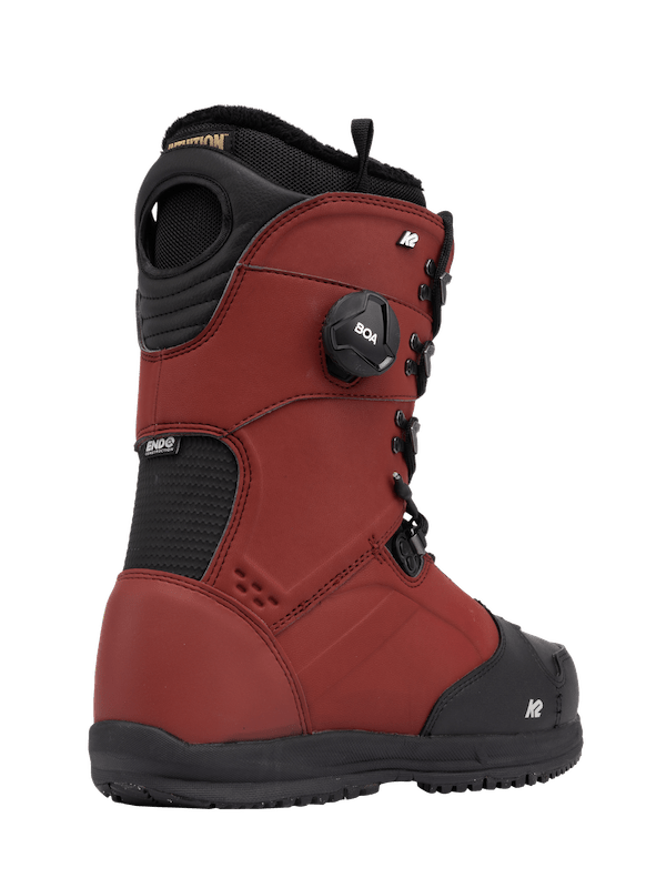 2022 K2 Ender Snowboard Boot in Oxblood