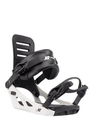 DEMO 2022 K2 Formula Snowboard Binding in Mismatch Jake Kuzyk Color