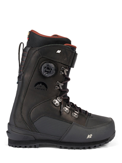 K2 Aspect Snowboard Boot in Black 2023 - M I L O S P O R T