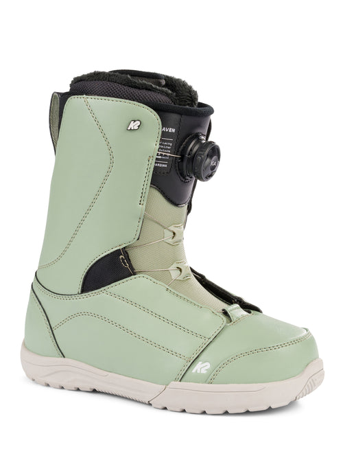 K2 Haven Womens Snowboard Boot in Mint 2023 - M I L O S P O R T