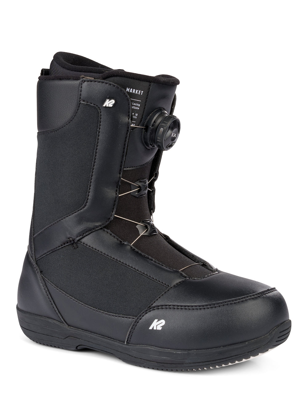 K2 Market Snowboard Boot in Black 2023 - M I L O S P O R T