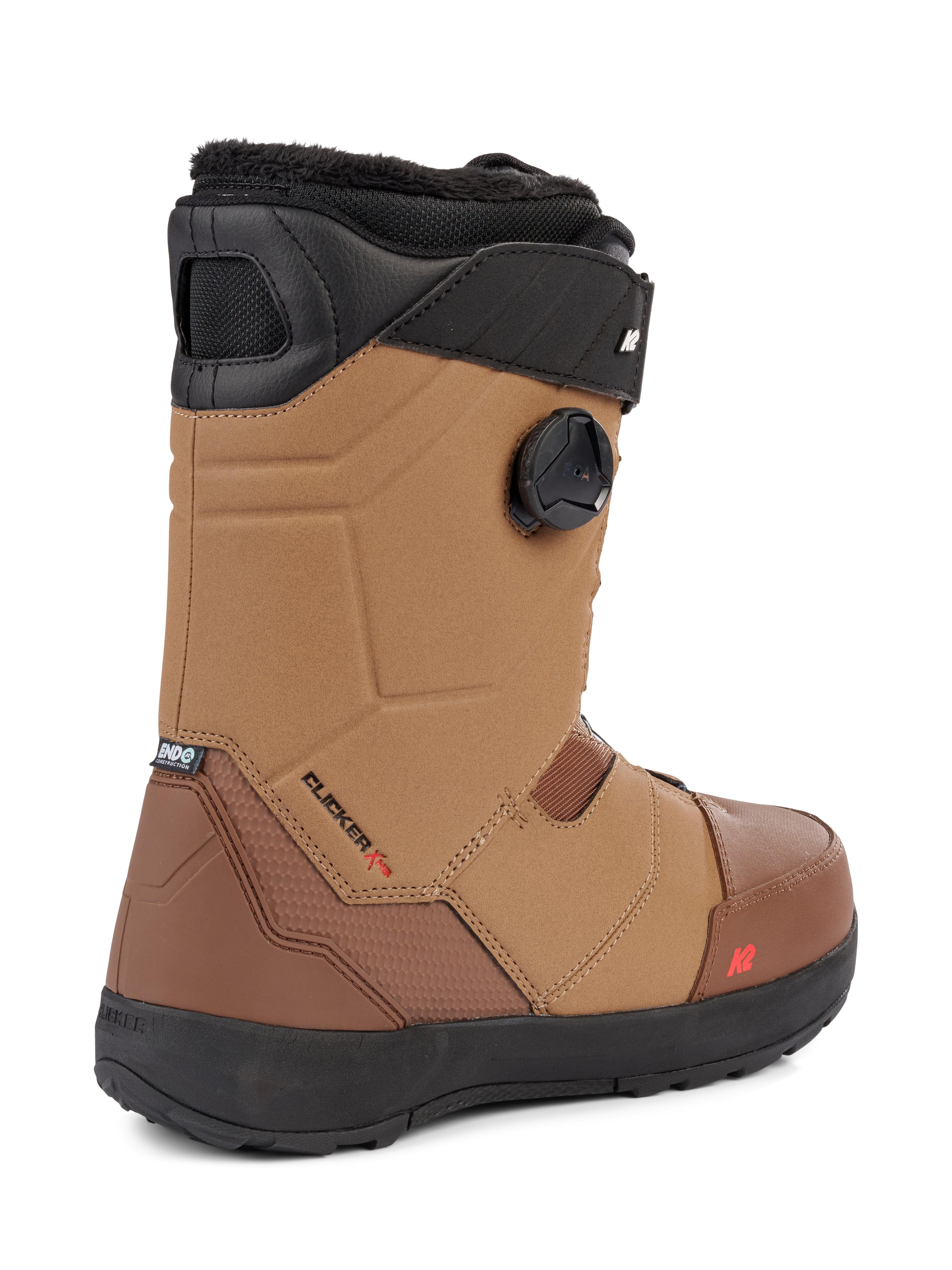 K2 Maysis Clicker X Hb Snowboard Boot in Brown 2023 - M I L O S P O R T