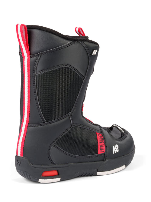 K2 Mini Turbo Kids Snowboard Boot in Black 2023 - M I L O S P O R T