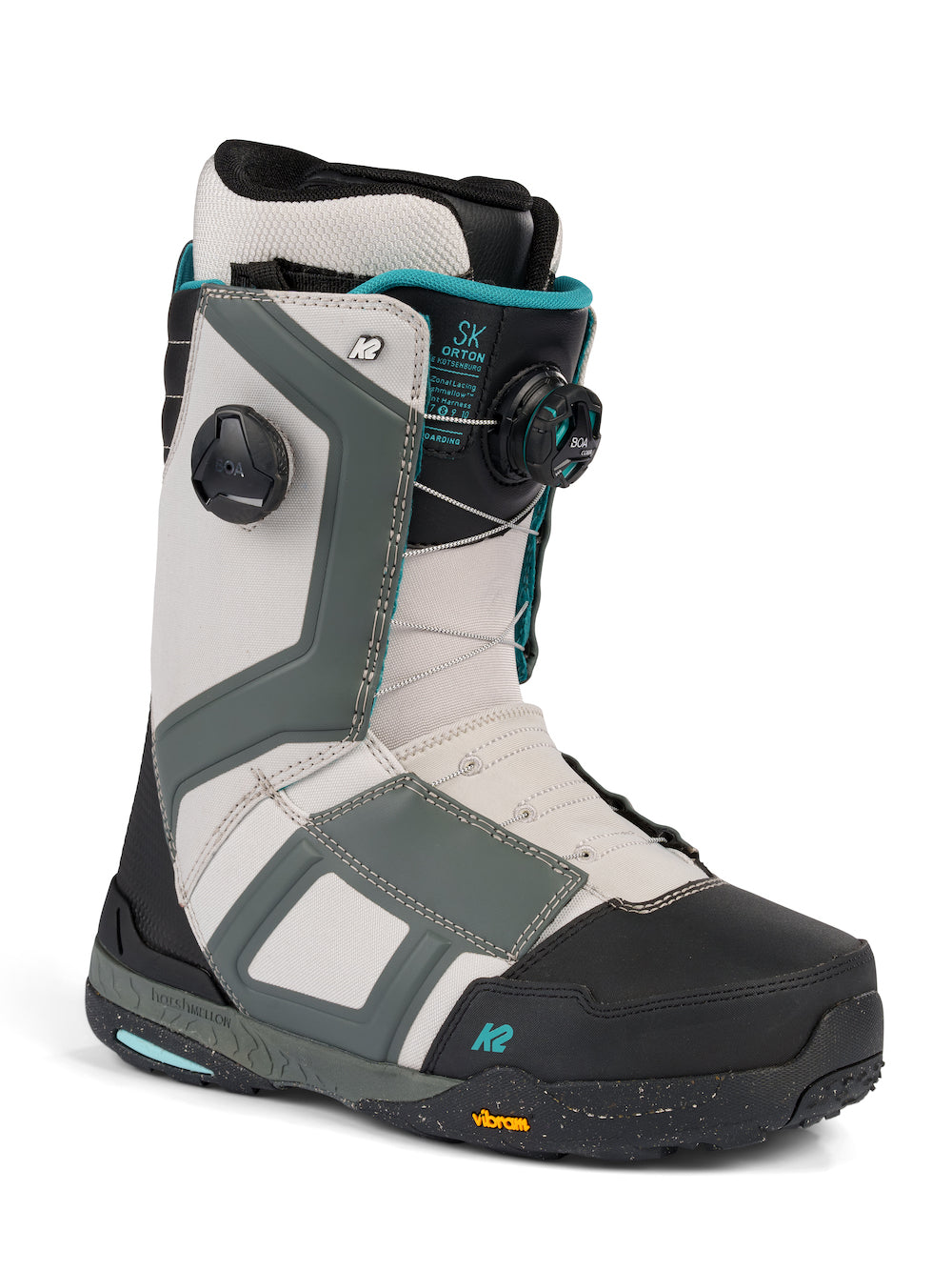 K2 Orton Snowboard Boot in Home Run-Sage Kotsenburg Color 2023 - M I L O S P O R T