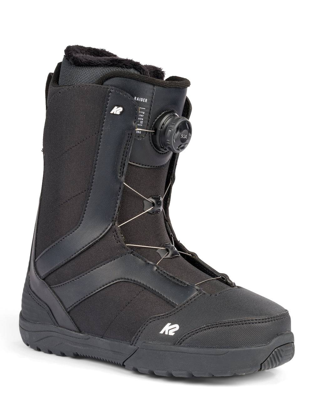 K2 Raider Snowboard Boot in Black 2023 - M I L O S P O R T