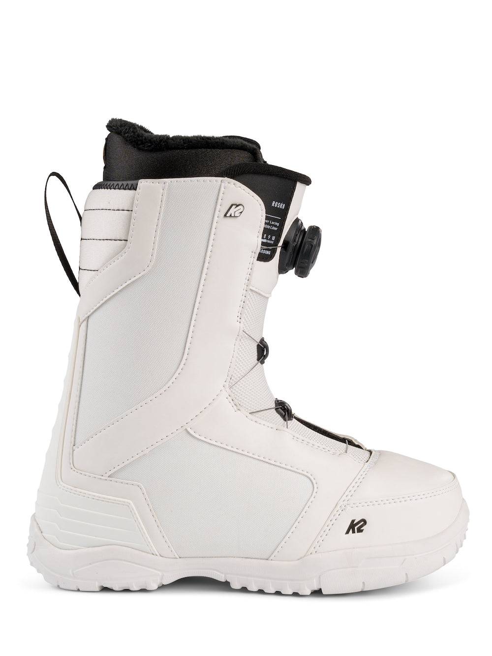 K2 Rosko Snowboard Boot in White 2023 - M I L O S P O R T