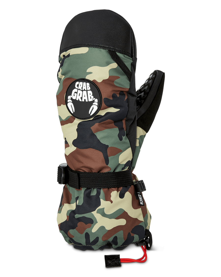 2022 Crab Grab Cinch Mitt in Classic Camo