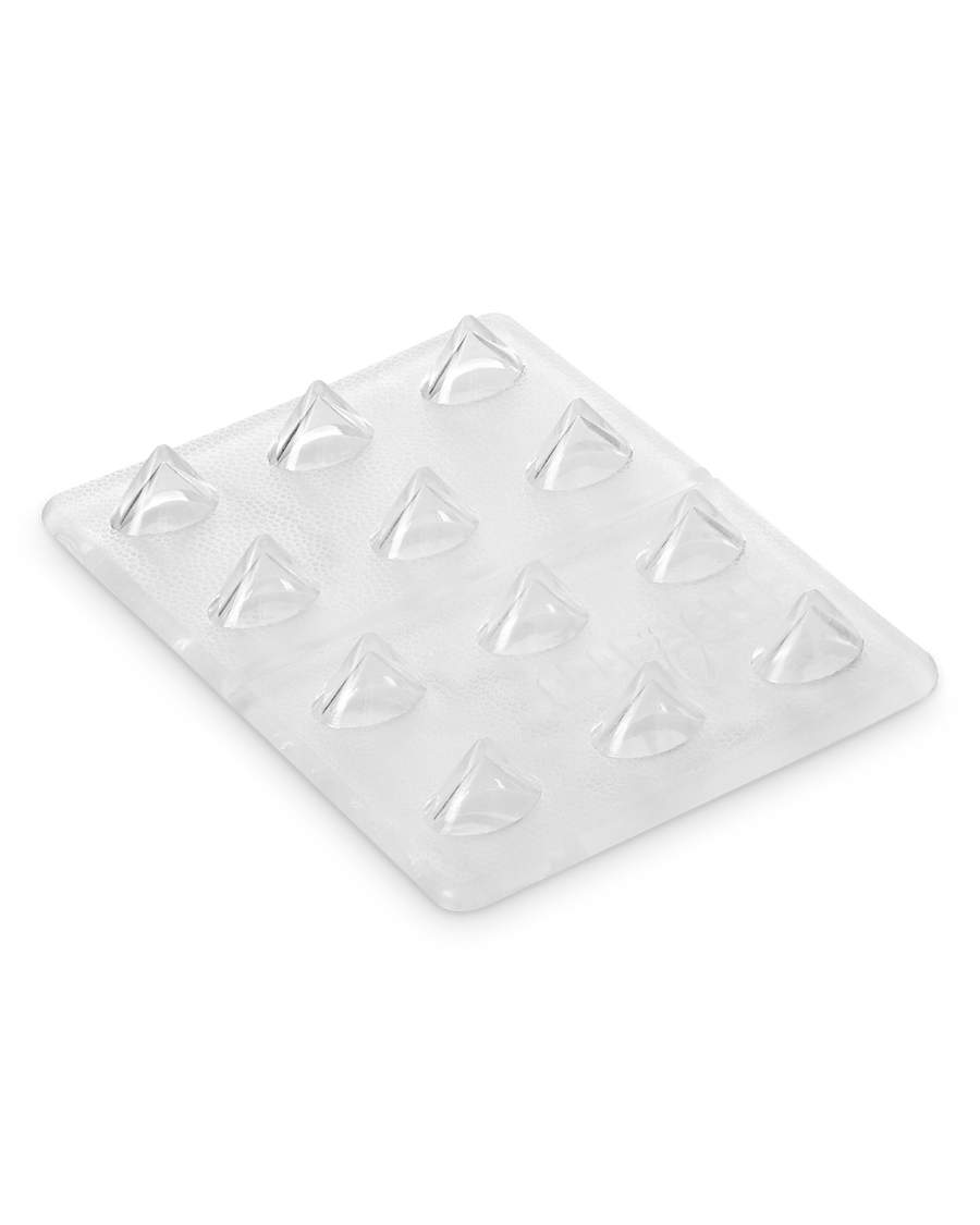 2022 Crab Grab Mini Shark Teeth in Clear Stomp Pad