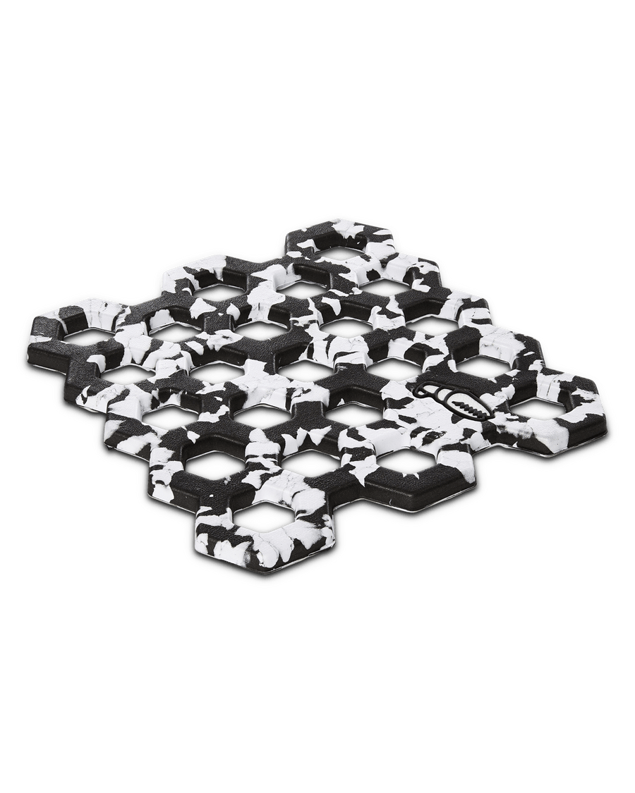 2022 Crab Grab Crab Trap  in Black and White Swirl Stomp Pad