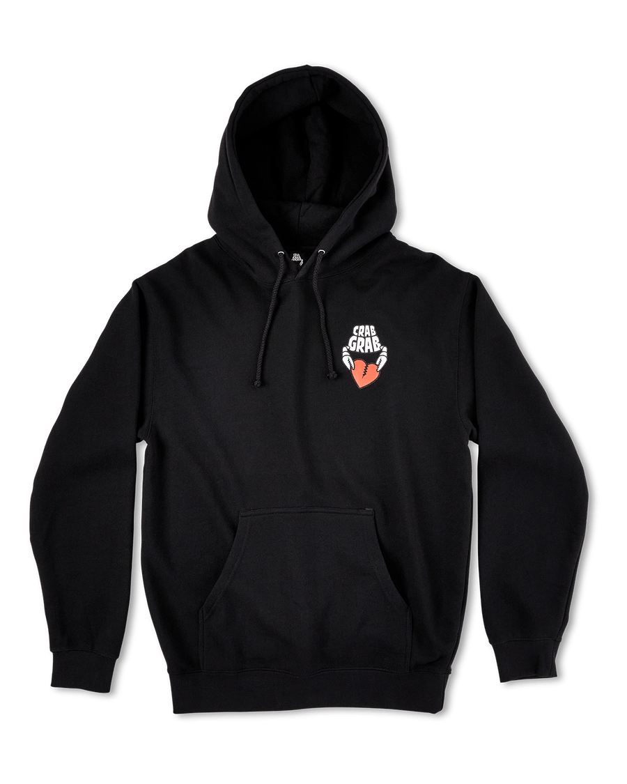 2022 Crab Grab Heart Breaker Hoodie in Black
