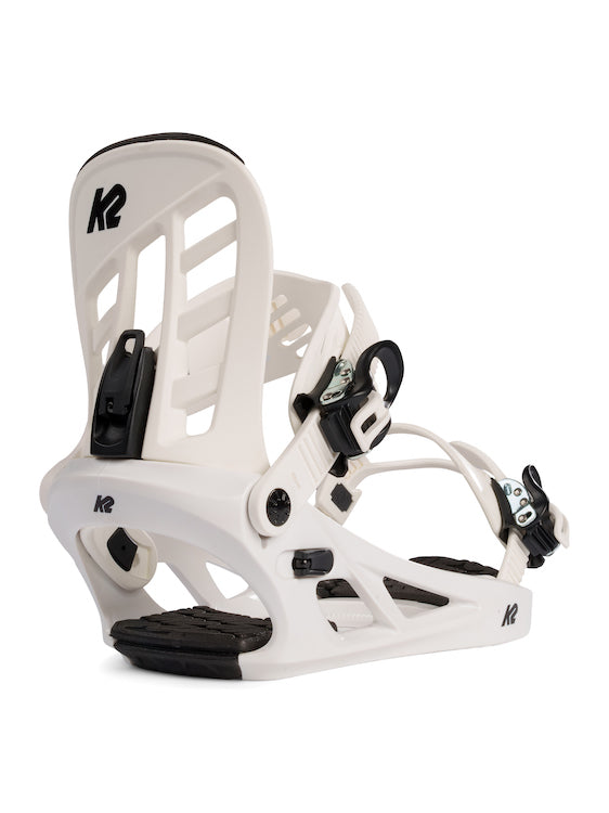 K2 Sonic Snowboard Binding in Off White 2023 - M I L O S P O R T