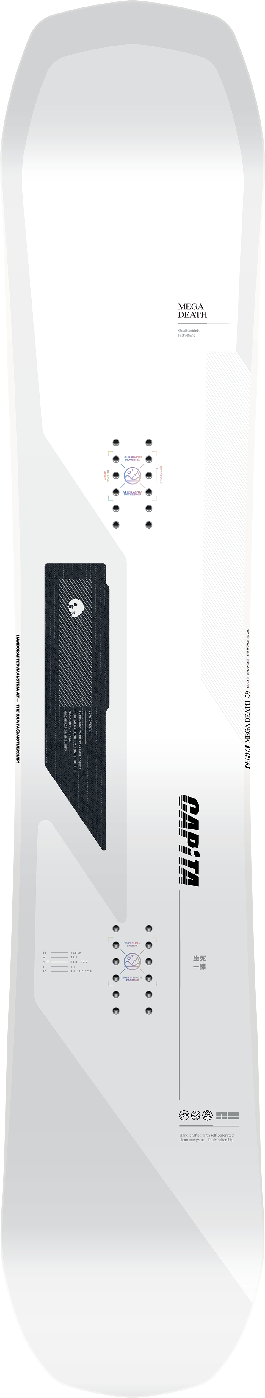 Capita Mega Death Snowboard 2024 - M I L O S P O R T