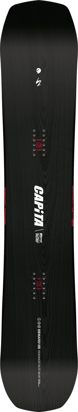 Capita Black Snowboard of Death Snowboard 2023